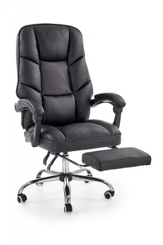 Kancelářské židle HALMAR Kancelářské křeslo Alin černé