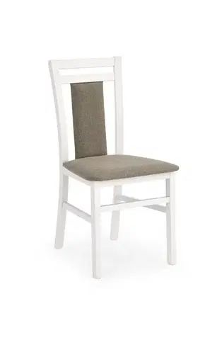 Židle Jídelní židle HUBERT 8 Halmar Bílá