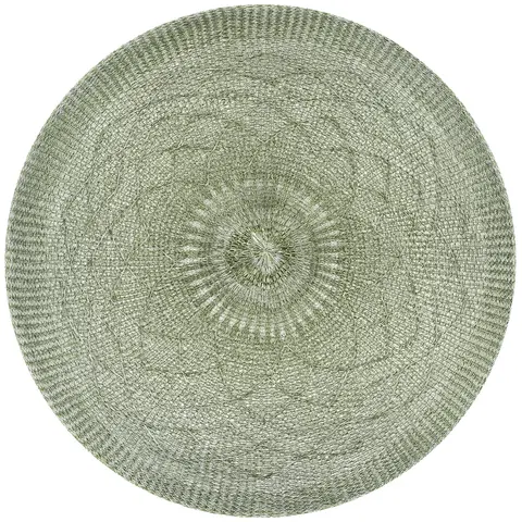 Prostírání Prostírání Mandala zelená, 38 cm