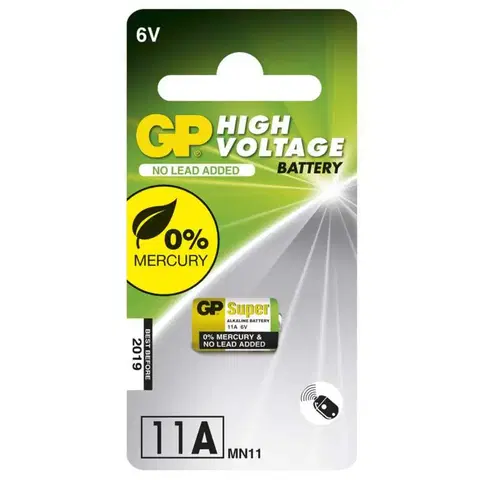 Jednorázové baterie GP Batteries GP Alkalická speciální baterie GP 11AF, blistr 1021001111