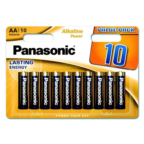 Elektronika Panasonic Sada alkalických baterií LR6APB/10BW, 10 ks