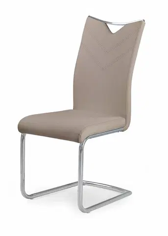 Židle HALMAR Jídelní židle Norby cappuccino