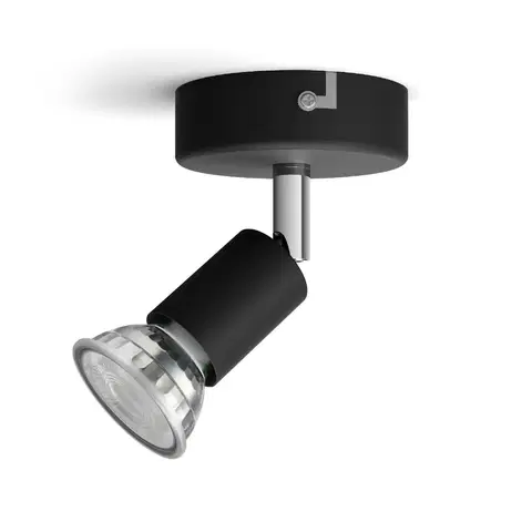 Moderní bodová svítidla Philips Limbali bodové svítidlo 1x GU10 50W bez zdroje IP20, černé