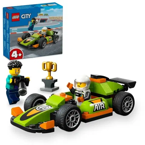 Hračky LEGO LEGO -  City 60399 Zelené závodní auto