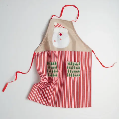 Kuchyňský textil Kuchyňská zástěra "Santa Claus"