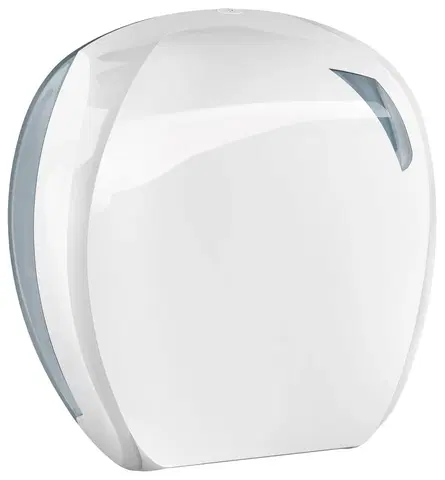 Koupelnový nábytek SAPHO SKIN zásobník na toaletní papír do Ø 29cm, ABS, bílá A90801