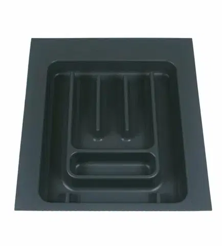 Odkapávače nádobí Elletipi Příborník UPPO do zásuvky 45 cm, černá