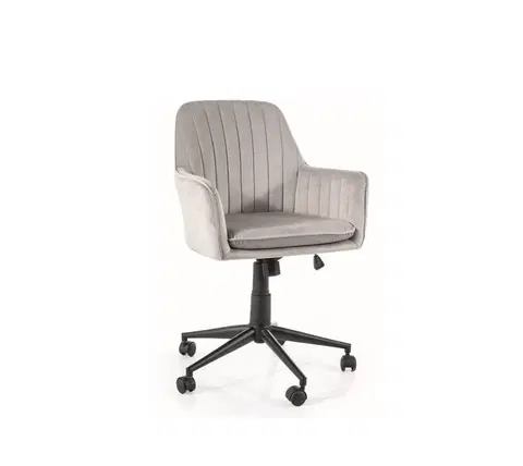 Kancelářské židle Signal Kancelářská židle Q-886 Barva: Šedá / Bluvel 03