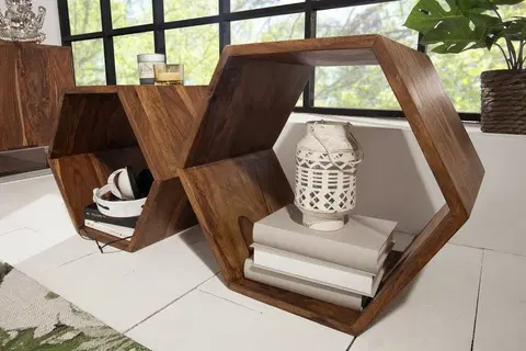Konferenční stolky Odkládací stolek 2 ks ANEMOI Dekorhome