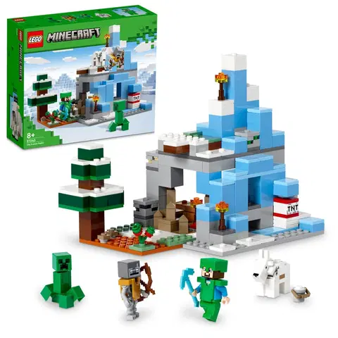 Hračky LEGO LEGO - Minecraft 21243 Ledové hory