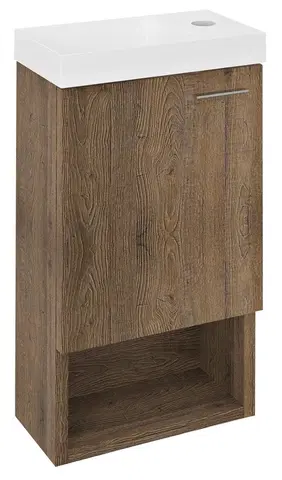 Koupelnový nábytek SAPHO LATUS XI umyvadlová skříňka 30x53x16,5cm, dub Sherwood LT711-1515