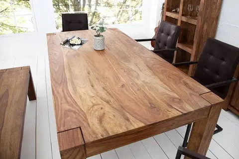 Jídelní stoly LuxD Jídelní stůl z masivu Timber 160cm
