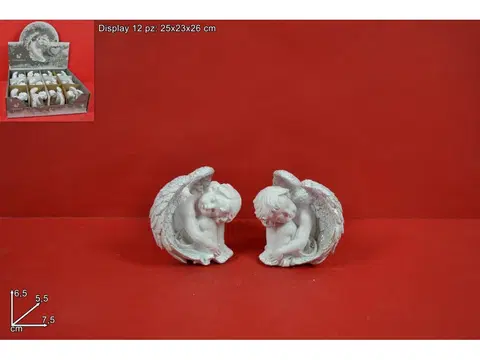 Sošky, figurky - andělé PROHOME - Anděl 6,5cm různé druhy