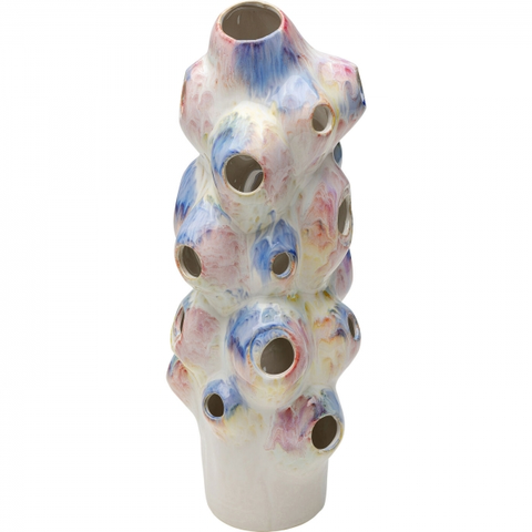 Kameninové vázy KARE Design Kameninová váza Collina Colore 39cm