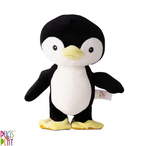 Hračky PUGS AT PLAY - Interaktivní zvířátko - tučňák Skipper černý