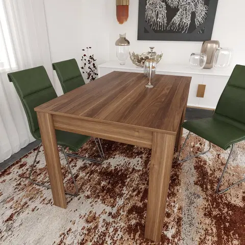 Kuchyňské a jídelní stoly Jídelní stůl SINGLE ořech