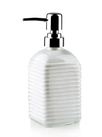 Dávkovače mýdla Bathlab Dávkovač na mýdlo KYLE 19 x 7,8 cm bílý