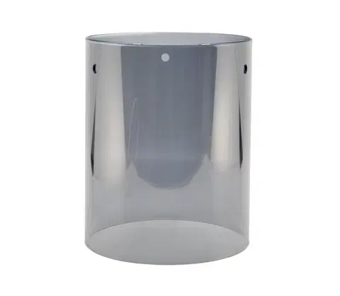 Lampy  Náhradní sklo E27 pr. 13 cm šedá 