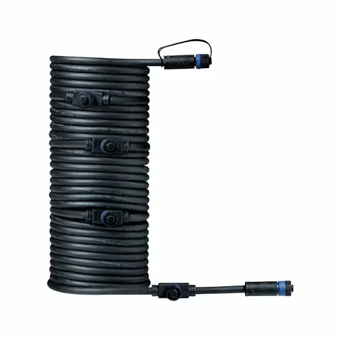 Zahradní osvětlení Plug & Shine Paulmann Plug&Shine kabel IP68 10m černá 939.30 P 93930