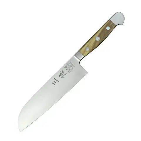 Kuchyňské nože Güde - Solingen Alpha Oliva Santoku 18 cm