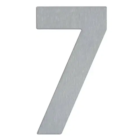 Čísla domů Albert Leuchten Dům číslo 7 - z nerezové oceli