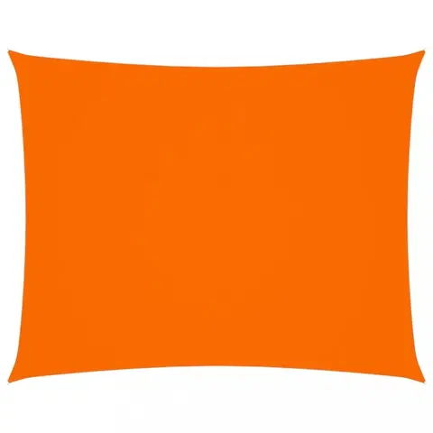 Stínící textilie Stínící plachta obdélníková 2 x 3 m oxfordská látka Dekorhome Oranžová