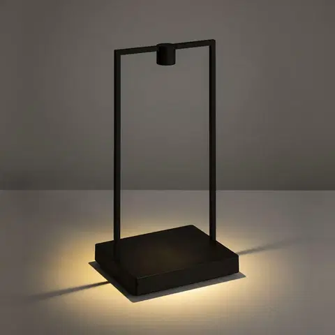 Designové stolní lampy Artemide Curiosity 36 - Focus - černá / hnědá 0174110A