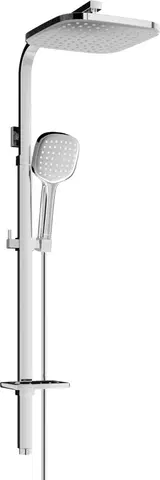 Sprchy a sprchové panely MEXEN/S Q33 chrom sprchový sloup 798333395-00