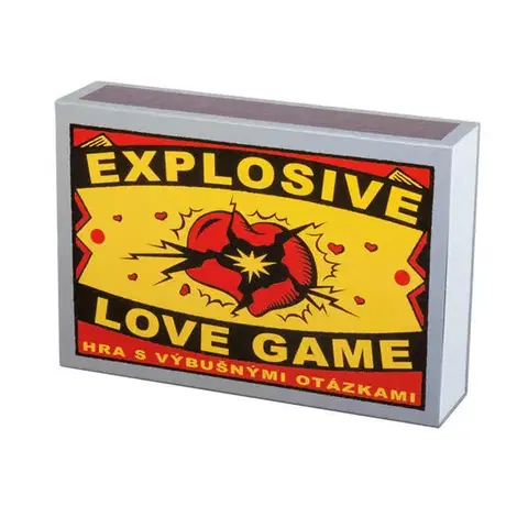 Hračky společenské hry DINOTOYS - párty hra Explosive Love