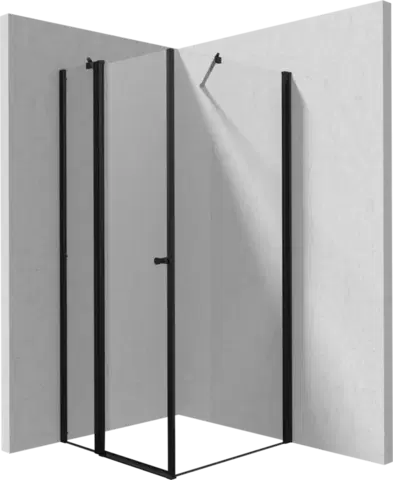 Sprchové kouty DEANTE/S Sprchový kout výklopné 100 pevná stěna 30 KTSUN43P+KTS_N83P KERRIA/0497