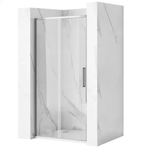 Sprchové kouty Posuvné sprchové dveře Rea Rapid 130 chrom