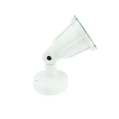 Venkovní reflektory ACA Lighting bílé bodové svítidlo LIGHT230V IP54 GU10 KERTGU10W