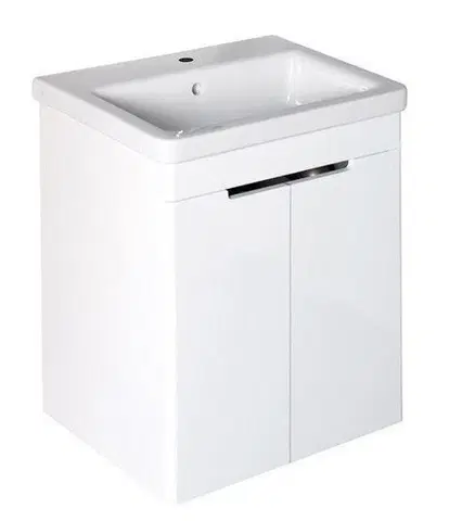 Koupelnový nábytek SAPHO ELLA umyvadlová skříňka 56,5x65x43cm, 2x dvířka, bílá EL065-3030