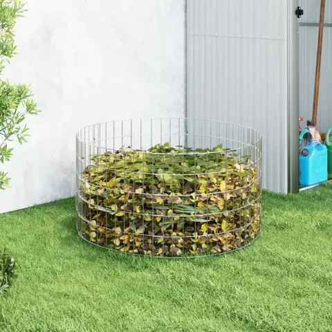 Kompostéry Zahradní kompostér Dekorhome 100x50 cm
