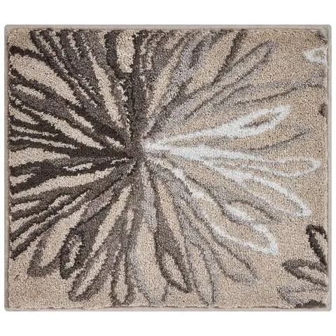 Koberce a koberečky Grund Koupelnová předložka Art taupe-béžová, 50 x 60 cm