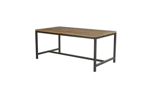 Jídelní stoly Dkton Jídelní stůl Nikeesha 180 cm jilm