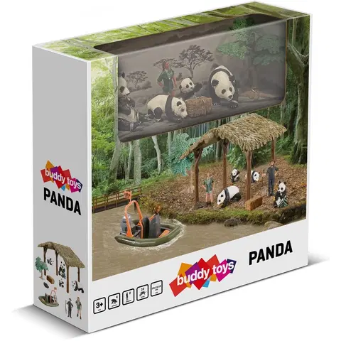 Dřevěné hračky Buddy Toys BGA 1031 Panda