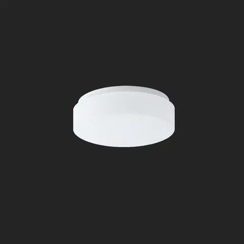 LED nástěnná svítidla OSMONT 52112 DELIA 1A stropní/nástěnné plastové svítidlo IP44 40W E27