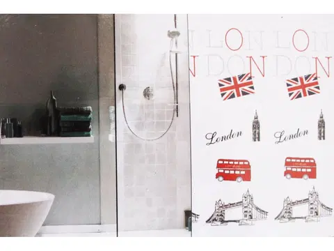 Sprchové závěsy PROHOME - Závěs sprchový LONDON