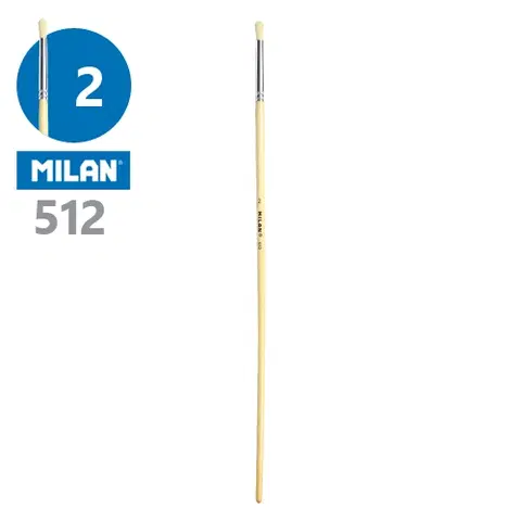 Hračky MILAN - Štětec kulatý č. 2 - 512