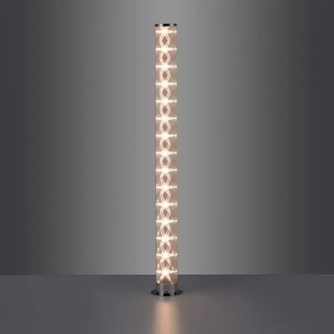 Stojací lampy JUST LIGHT. Stojací lampa Bingo LED s dálkovým ovládáním, RGBW