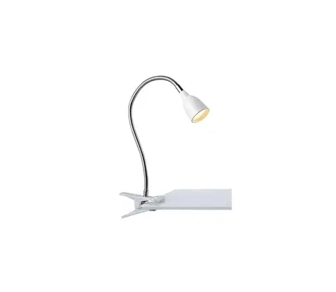 Lampy Markslöjd Markslöjd 106091 - LED Stolní lampa s klipem TULIP LED/3W/230V bílá 
