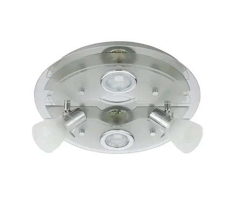 LED osvětlení Briloner Briloner 3560-042 - LED Stropní bodové svítidlo VASO 2xGU10/3W + 2xE14/3,2W/230V 