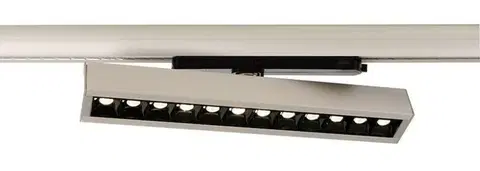 Svítidla pro 3fázové kolejnice Light Impressions Deko-Light kolejnicový systém 3-fázový 230V Alnitak 25-34W, 4000K 220-240V AC/50-60Hz 34,00 W 4000 K stříbrná 336 mm 707113