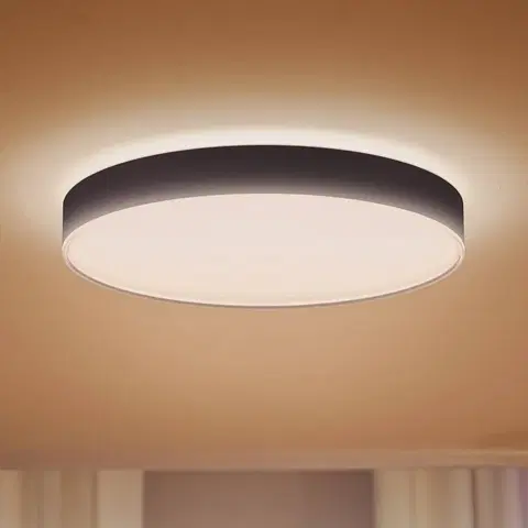 Inteligentní stropní svítidla Philips Hue Stropní svítidlo Philips Hue Enrave LED 55,1 cm černé