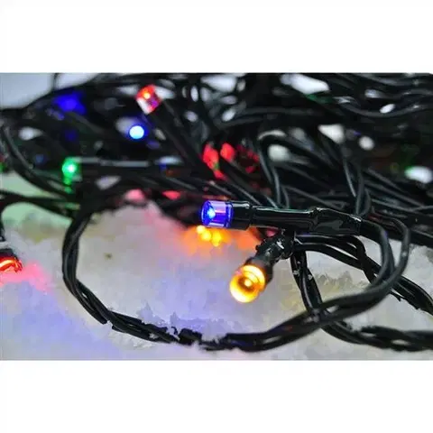 Vánoční dekorace Solight Světelný venkovní řetěz 500 LED, 50 m, barevná