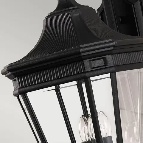 Venkovní nástěnná svítidla FEISS Venkovní světlo Cotswold Lane černá 76,2cm