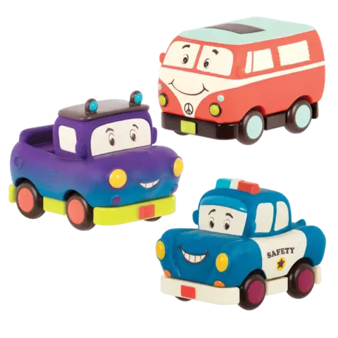 Hračky B-TOYS - Mini autíčka na setrvačník Mini Wheeee-ls! Pick-up