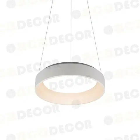 LED lustry a závěsná svítidla ACA Lighting Decoled LED závěsné svítidlo BR81LEDP45WH