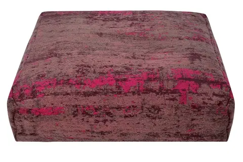Dekorace LuxD Designový podlahový polštář Rowan 70 cm červeno-růžový